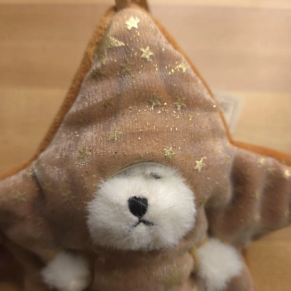VTG 2003 Y2K Boyds Bears Little Twink Plush‎ Star Ornament Retired NWT